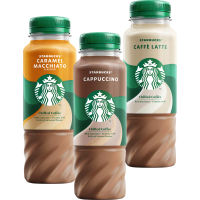 Illustration av Iskaffe Caramel Macchiato