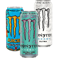 Illustration av V37 Monster Energidryck