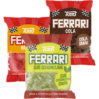 Illustration av Ferrari olika sorter