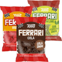 Illustration av Ferraribilar
