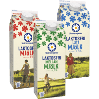 Illustration av Laktosfri mjölk