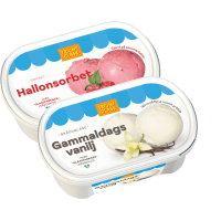 Illustration av Gräddglass, Sorbet