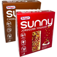 Illustration av Müslibars Jordgubb/Choklad