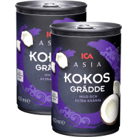 Illustration av Kokosgrädde