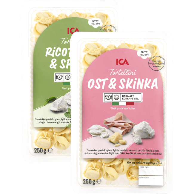 Illustration av Färsk fylld pasta