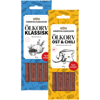Illustration av Ölkorv Chili