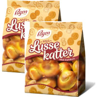 Illustration av Lussekatter