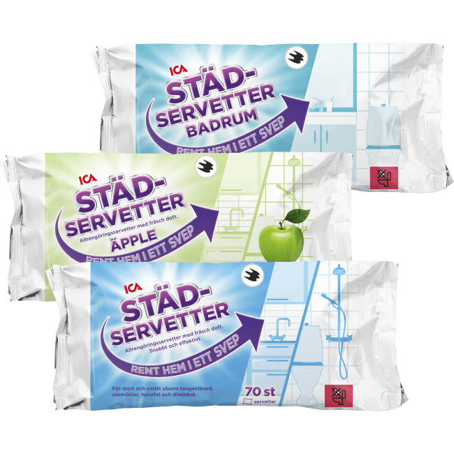 Illustration av Städservetter