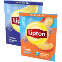 Illustration av Iste Lemon & Persika