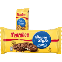 Illustration av Homestyle cookies Mjölkchoklad/Oreo