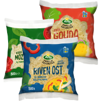 Illustration av Riven ost