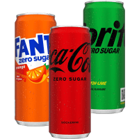 Illustration av Läsk burk