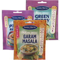 Illustration av Kryddmix Asian Spices Paneng Red curry