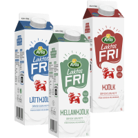 Illustration av Arla Laktosfri Mjölk