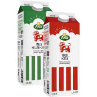 Illustration av Standard- & Mellanmjölk 1,5l