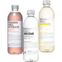 Illustration av Vitamindryck well