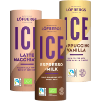 Illustration av ICE Kaffe