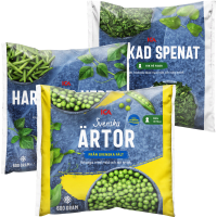 Illustration av Frysta grönsaker