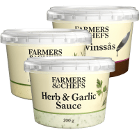 Illustration av Såser i bägare