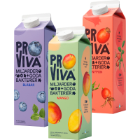 Illustration av ProViva 6 smaker