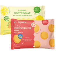 Illustration av Havrepannkakor & grötpinnar