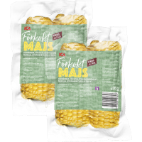 Illustration av Majs förkokt 2-pack vac