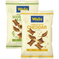 Illustration av Snacks Crunchy Bites Cheddar
