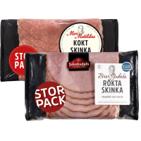 Illustration av Bror Jakobs Skinka Rökt