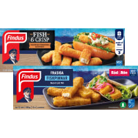 Illustration av Frasiga fiskpinnar