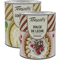 Illustration av Karamelliserad/kondenserad