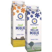 Illustration av Mellanmjölk/Standardmjölk