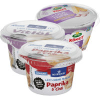 Illustration av Smaksatt Crème Fraiche