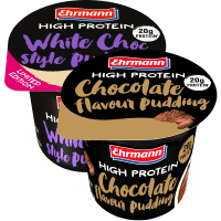 Illustration av Proteinpudding Choklad