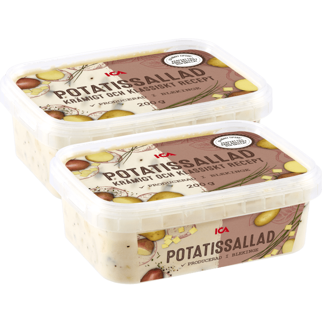 Illustration av Potatissallad