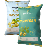 Illustration av Chips Parmesan/Havssalt