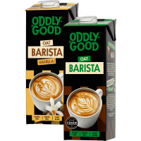 Illustration av Barista havredryck