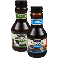 Illustration av Grillolja