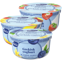 Illustration av Grekisk yoghurt