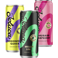 Illustration av Energidryck Passionfruit Guava