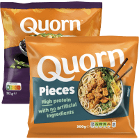 Illustration av Quornprodukter