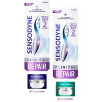 Illustration av Tandkräm Clinical Repair Deep Clean & Active White