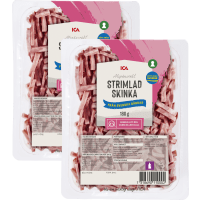 Illustration av Rökt skinka strimlad