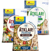 Illustration av Skivad kyckling, Kycklingbitar