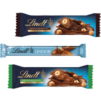 Illustration av Lindor Stick och Bars
