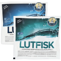 Illustration av Lutfisk med skinn