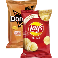 Illustration av Chips Salted