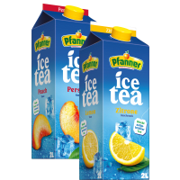 Illustration av Icetea Citron/Lime & Persika