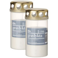 Illustration av Gravljus m lock 36h