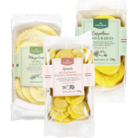 Illustration av ICA Selection färskpasta