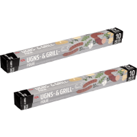 Illustration av Ugn- & grillfolie